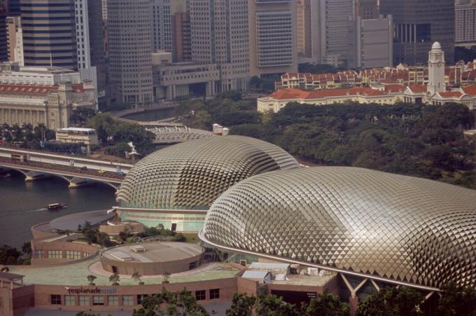 Esplanade Theater an der Bucht, Singapur
