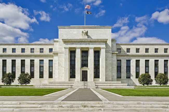 Gebäude der Federal Reserve in Washington, DC.
