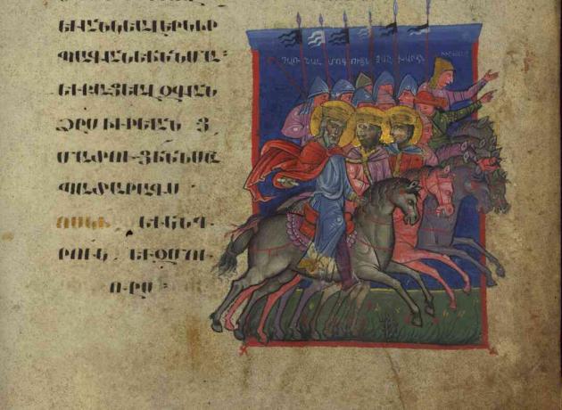 Illustriertes Manuskript aus dem 13. Jahrhundert, Toros Roslin Gospels