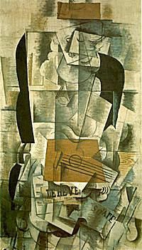 "Frau mit Gitarre" - Georges Braque