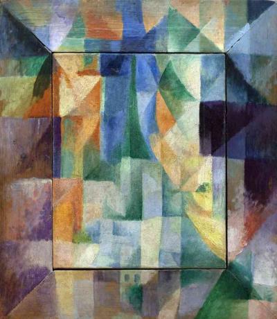 Robert Delaunay simultane Fenster auf die Stadt