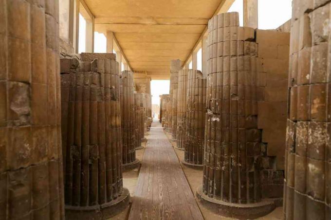 Innenraum des Old Kingdom Funerary Complex in Saqqara