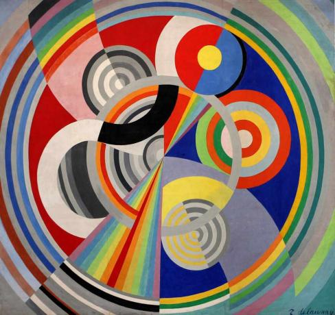 robert delaunay rhythm n1