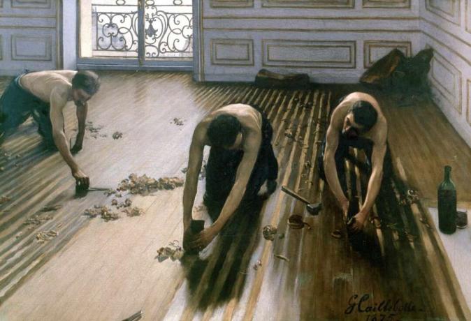 Gustave Caillebotte die Bodenschaber