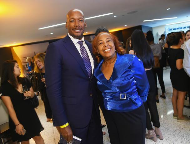 Melvin Oatis und Dr. Patricia Bath nehmen an der TIME Celebrates FIRSTS am 12. September 2017 in New York City teil