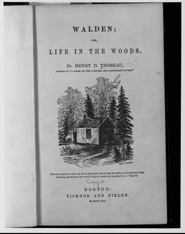 Titelseite von Walden