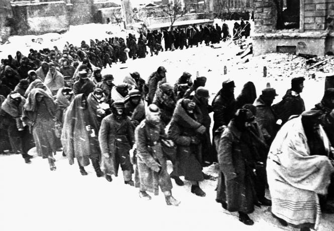 Deutsche Kriegsgefangene in Stalingrad