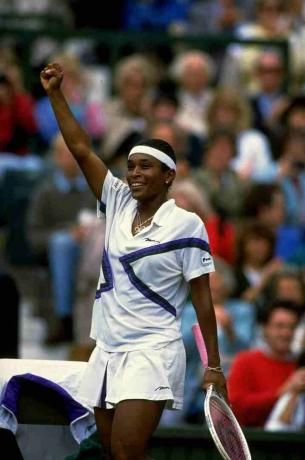 Zina Garrison in Wimbledon, 1990