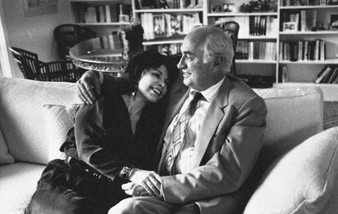 Autorin Isabel Allende und Ehemann William Gordon