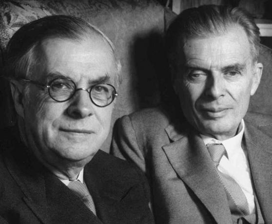 Julian S. Huxley; Aldous Huxley