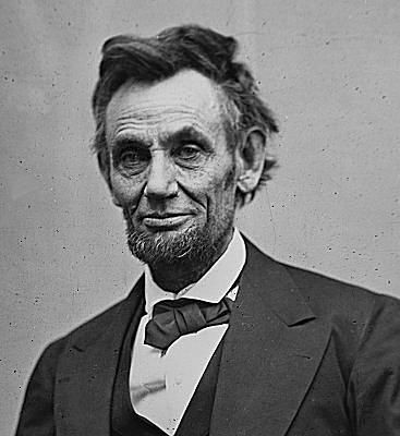 Abraham Lincoln im Jahre 1865