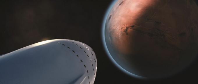 Mars-Missionen in der Zukunft.