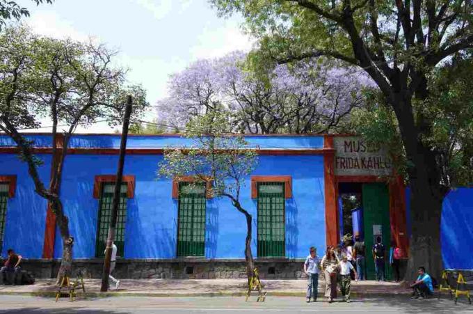 Frida Kahlo Museum, Das Blaue Haus, in Mexiko-Stadt