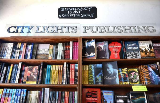 City Lights Buchhandlung in San Francisco