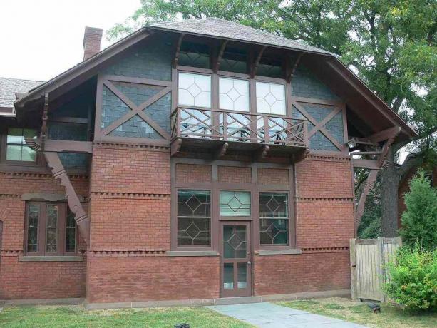 Mark Twains Kutschenhaus hatte die gleichen sorgfältigen Details wie das Haupthaus.