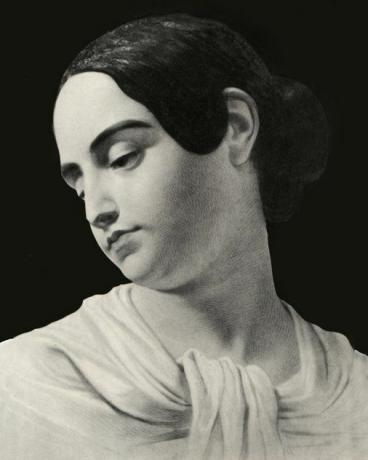 Virginia Clemm, Ehefrau von Edgar Allen Poe