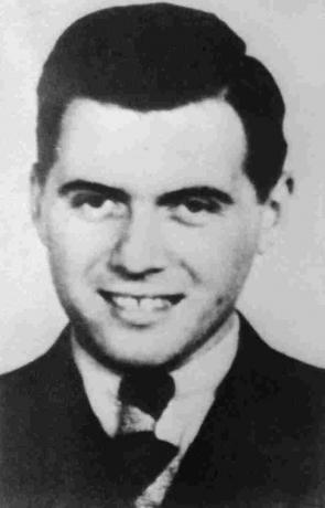 Schwarzweiss-Fotografie von Joseph Mengele.