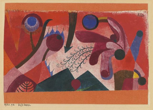 Giftige Beeren, 1920