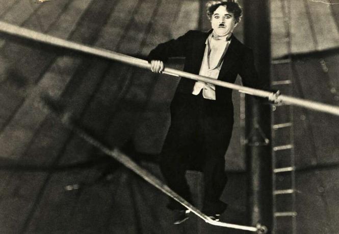 Charlie Chaplin im Zirkus