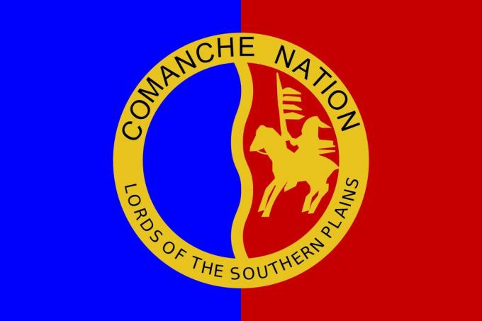 Flagge der Comanche Nation