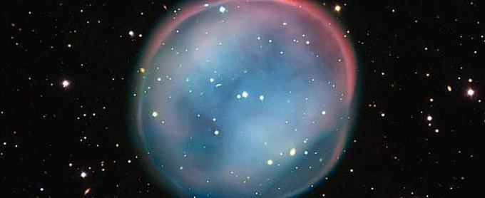 Ein planetarischer Nebel namens Southern Owl Nebula