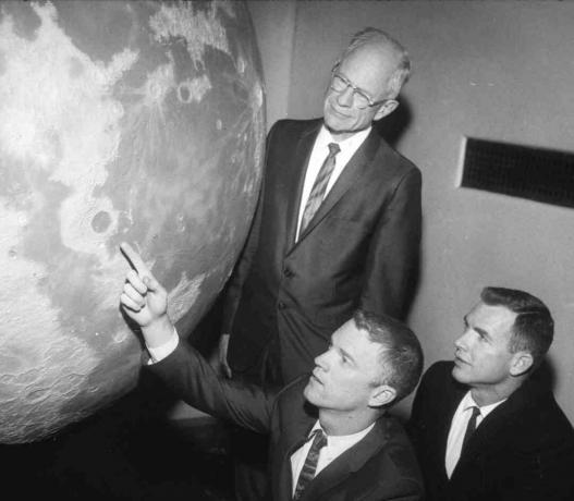 Apollo-Astronauten am Griffith Observatory