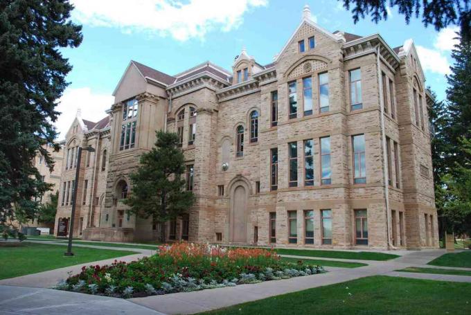 Old Main an der Universität von Wyoming