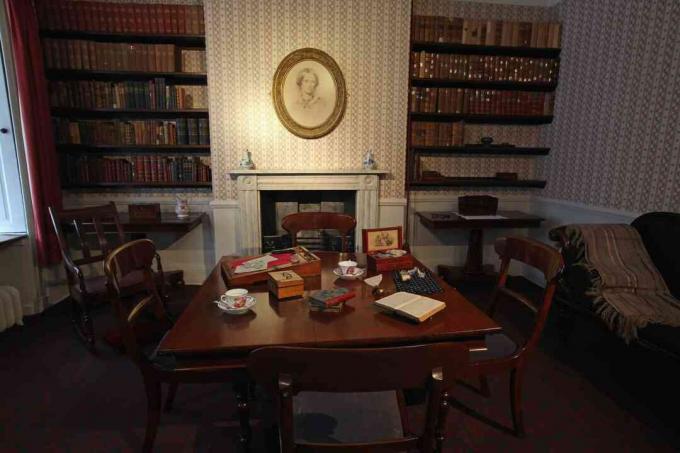 Der Speisesaal des Bronte Parsonage Museum