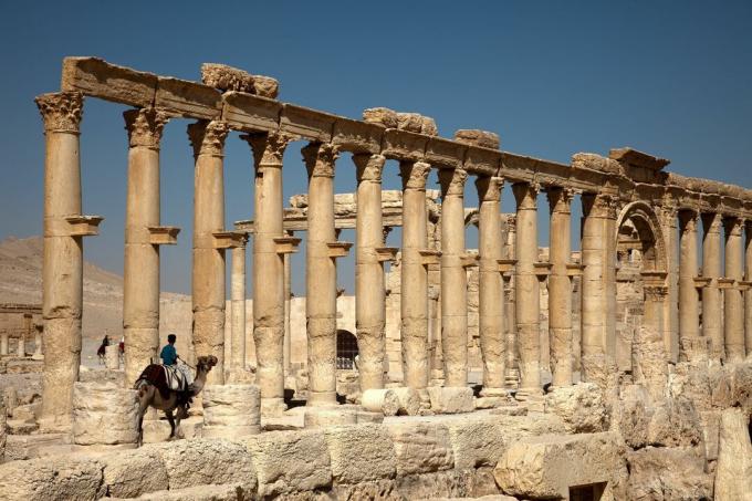 Große Kolonnade von Palmyra, Syrien