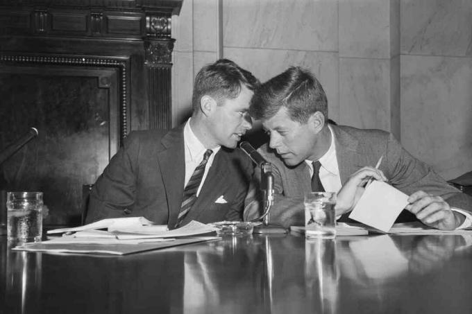 Foto von Robert und John Kennedy