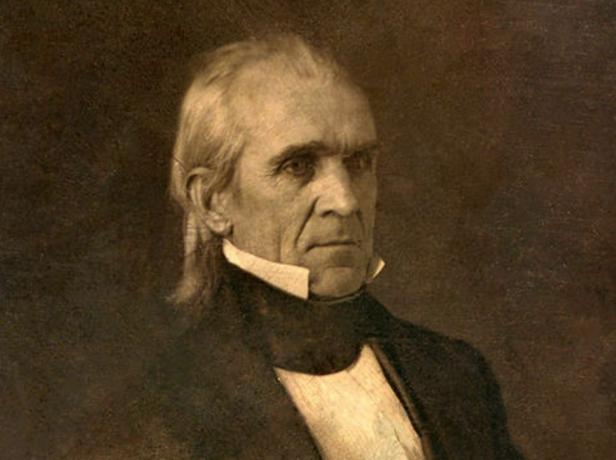 Porträt von James K. Polk