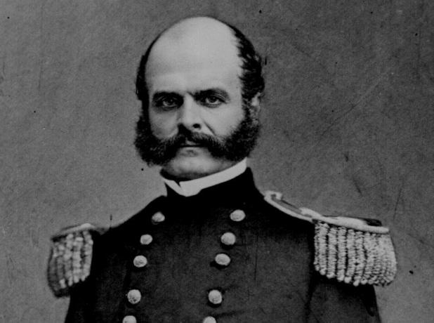 Porträt von Ambrose Burnside